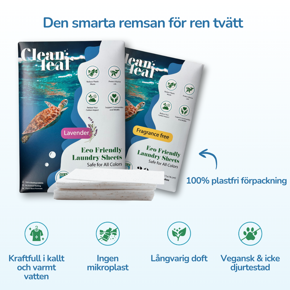 Miljövänliga Tvättremsor