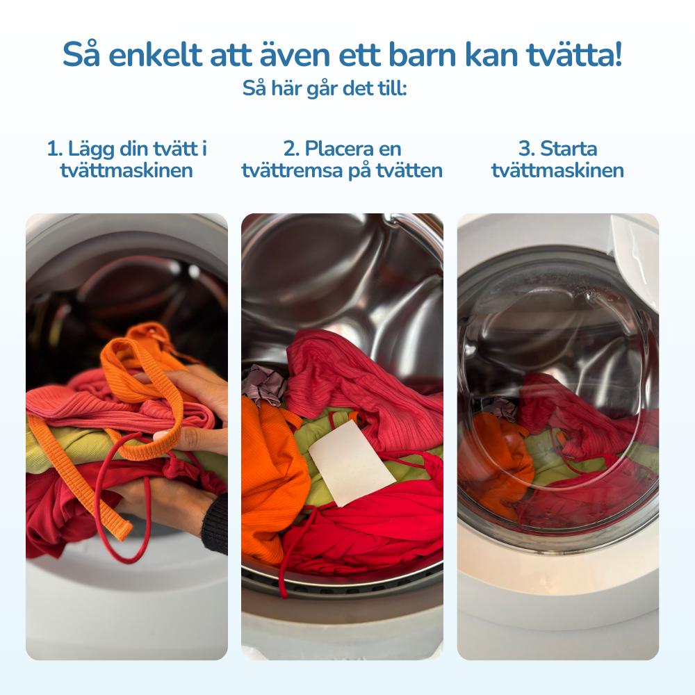 Miljövänliga Tvättremsor