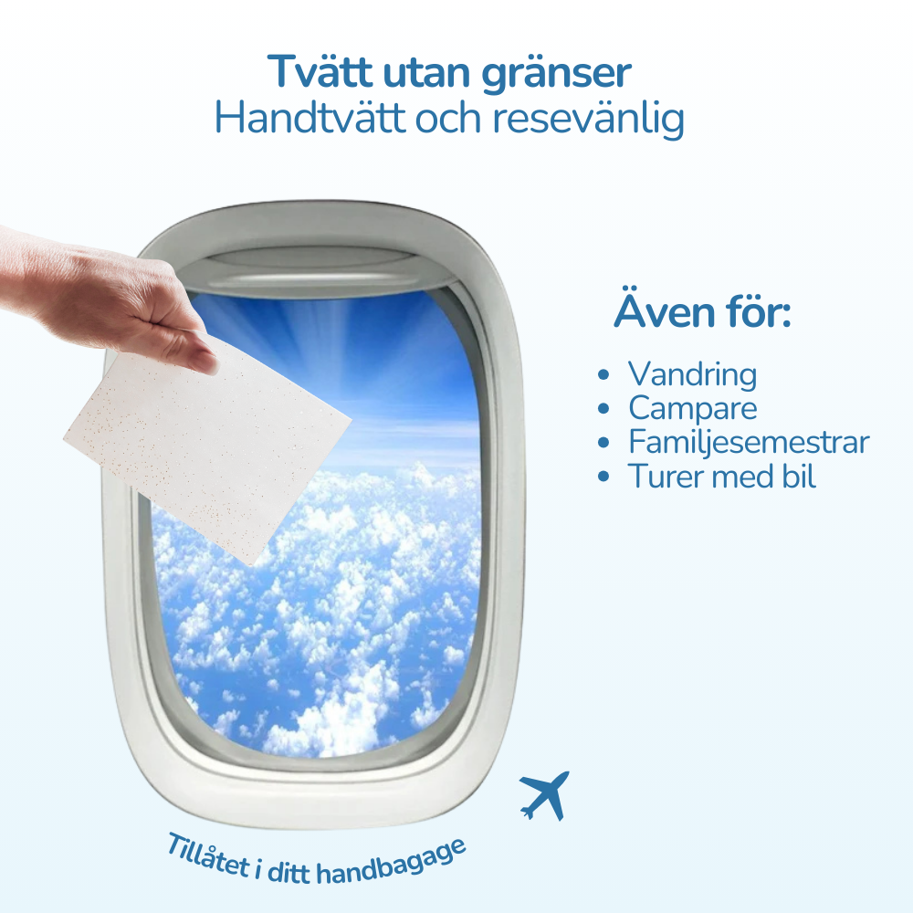 Miljövänliga Tvättremsor